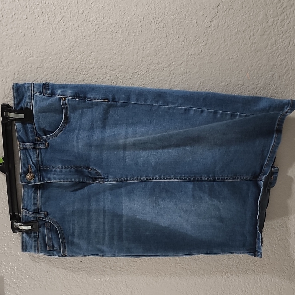 Dark Blue Jean Skirt